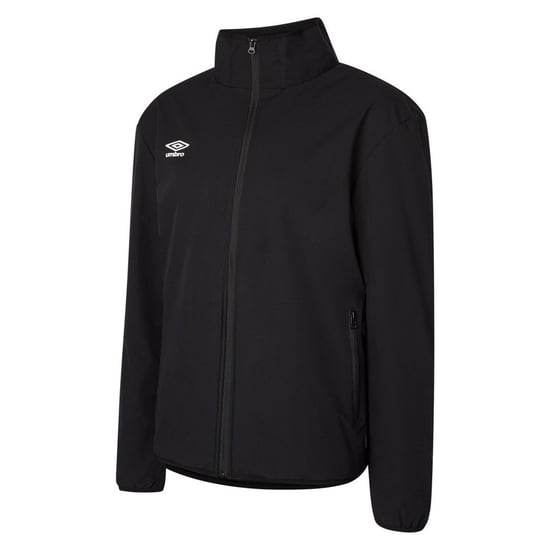 Umbro Childrens/Kids Club Essential Bonded Jacket (Black/White)