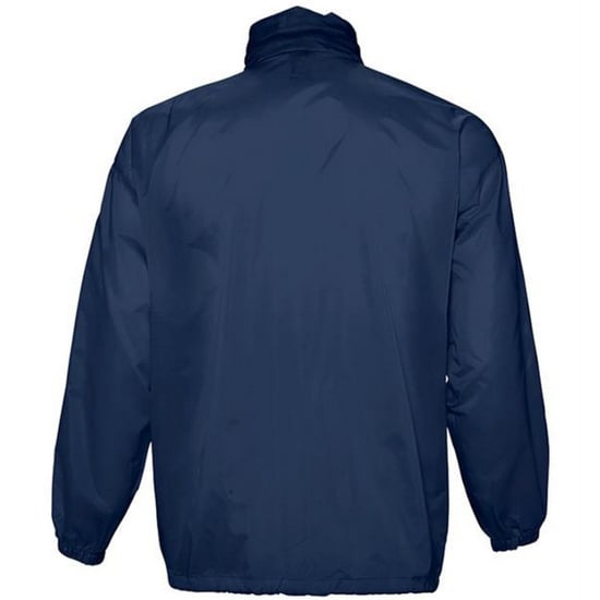 SOLS Unisex Surf Windbreaker Lightweight Jacket (Navy) - Image 2