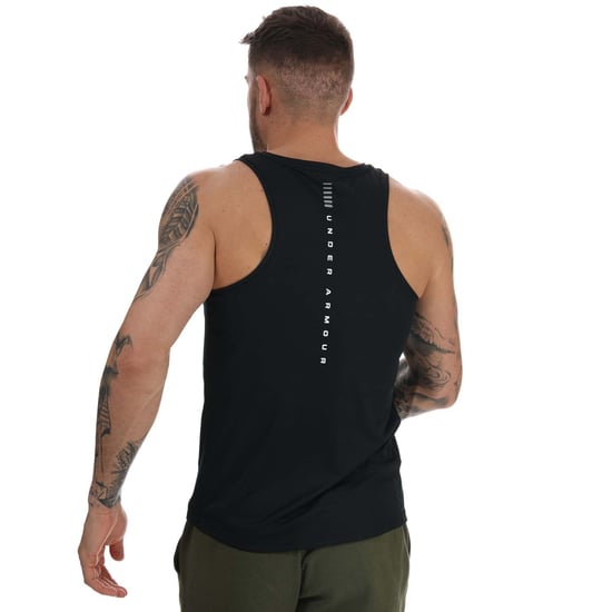 Chaleco de choque UA Speed Stride para hombre de Under Armour en negro - Image 2