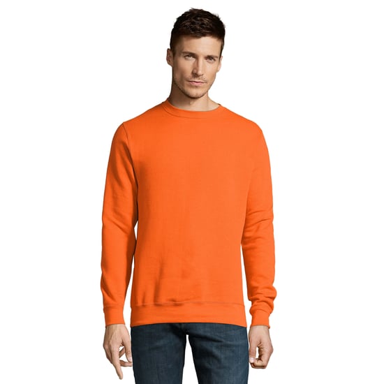 SOLS Unisex Adult New Supreme Sweatshirt (Orange) - Image 1