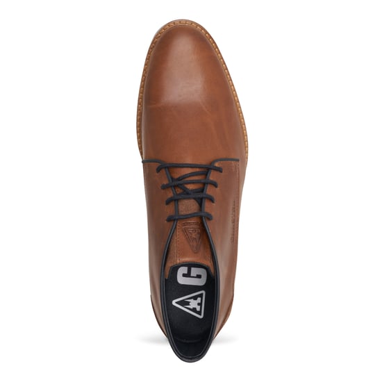 Gaastra Zapatos Negocios Murray Mid Lea M Cognac Marrón - Image 3
