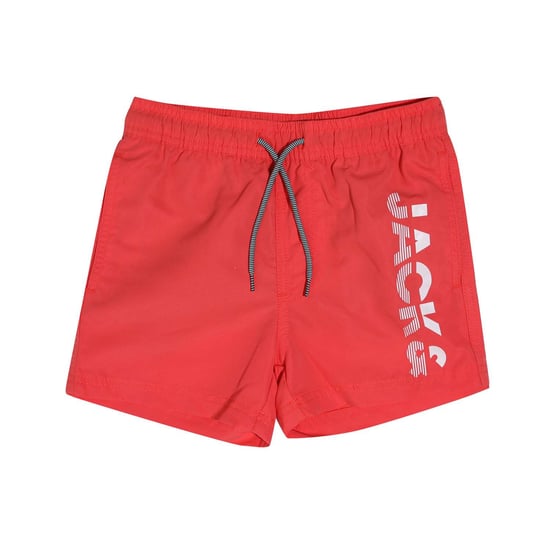 Boy's Jack Jones Aruba Swim Shorts in Coral