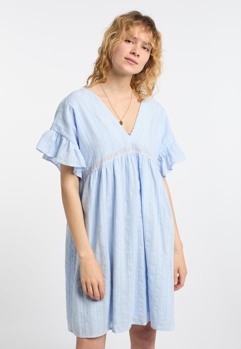 Dreimaster Dress women light blue - Image 3