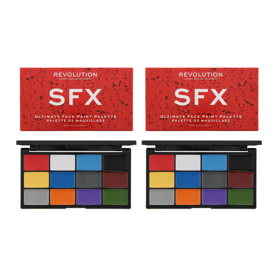 Revolution SFx Ultimate Face Paint Palette 12 x 1g x 2
