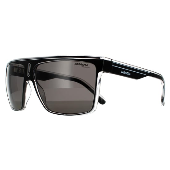 Gafas de Sol Polarizadas Carrera Shield Unisex Negro Cristal Gris - Image 2
