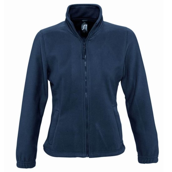 SOLS Womens/Ladies North Full Zip Fleece Jacket (Navy) - Image 1