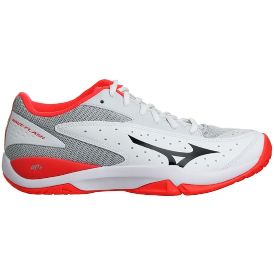 Zapatillas Tenis Mizuno Wave Flash All Court Mujer Blancas - Image 2