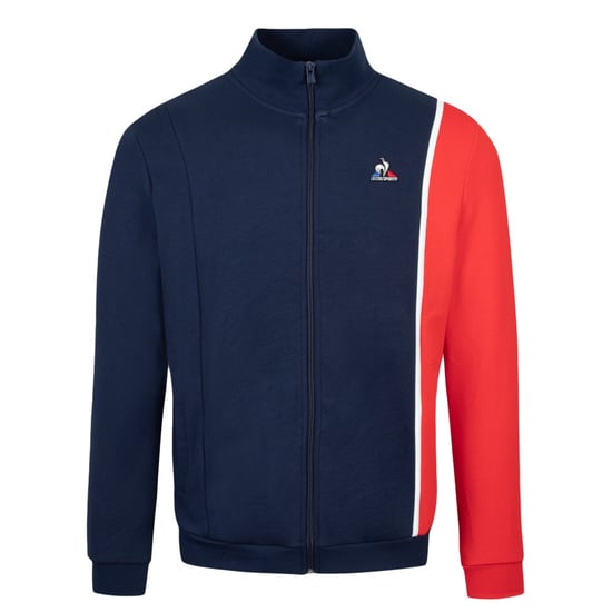 Sudadera Le Coq Sportif Saison 1 Fz Azul Naranja - Image 1