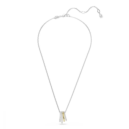 Swarovski 'Hyperbola' Women's Base Metal Necklace - Silver/Gold 5696626 - Image 2