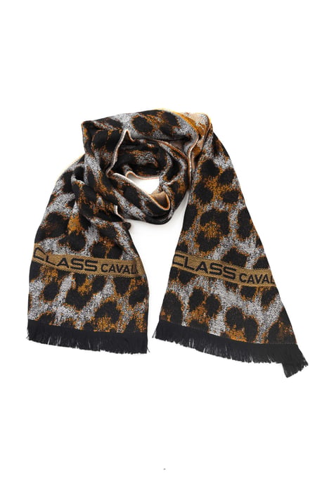 Bufanda de lana marrón para hombre Cavalli Class - Image 3