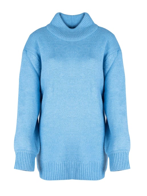 Silvian Heach Suéter de mujer azul, azul - Image 1
