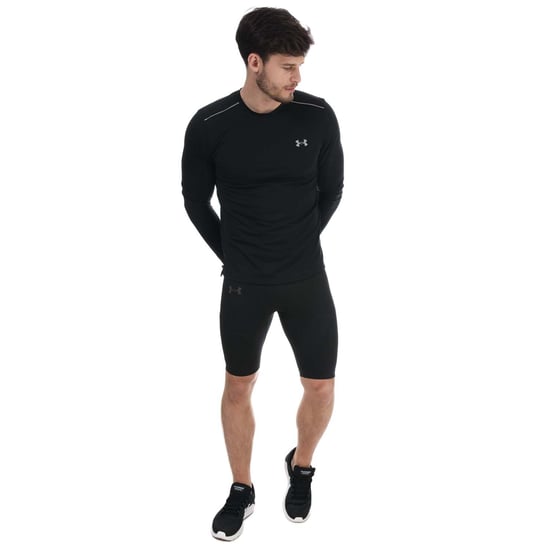 Men's Under Armour UA Rush Seamless Long Shorts in Black