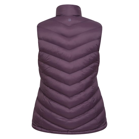 Mountain Warehouse Womens/Ladies Seasons Faux Fur Lined Gilet (Purple) - Image 2