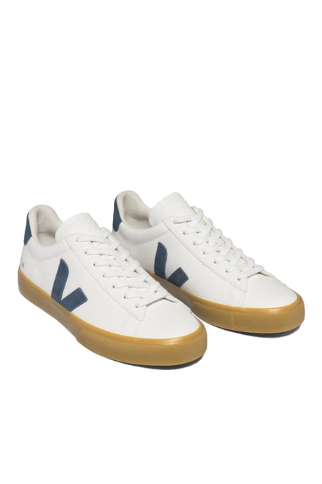 Veja Campo Chrome Free Zapatilla de Cuero Extra Blanca/California/Natural - Image 3