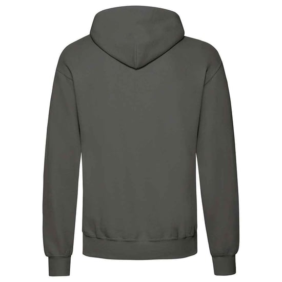 Fruit of the Loom Unisex Adult Classic Hoodie (Light Graphite Solid) - Image 2