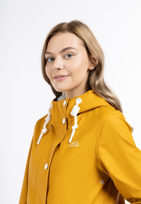 ICEBOUND rain jacket women curry - Image 5