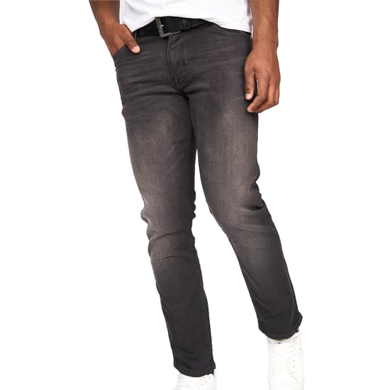 Crosshatch Mens Cadman Straight Jeans (Black Wash) - Image 5