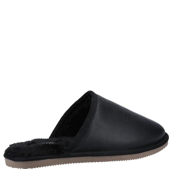 Hush Puppies Mens Coady Leather Slippers (Tan) - Image 5
