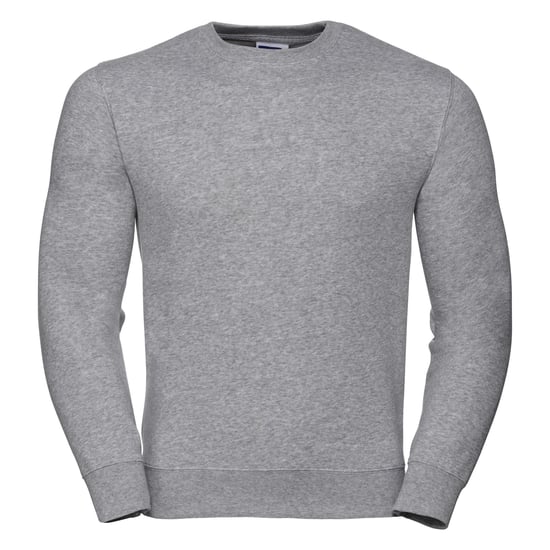 Russell Mens Authentic Sweatshirt (Slimmer Cut) (Light Oxford)