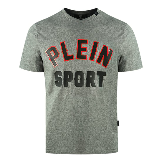 Camiseta Gris con Logo Bloque Plein Sport - Image 1