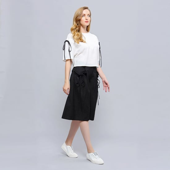 Tulip sleeves crop top - Image 4