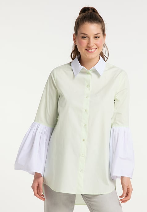 Mymo Blouse women light mint - Image 3