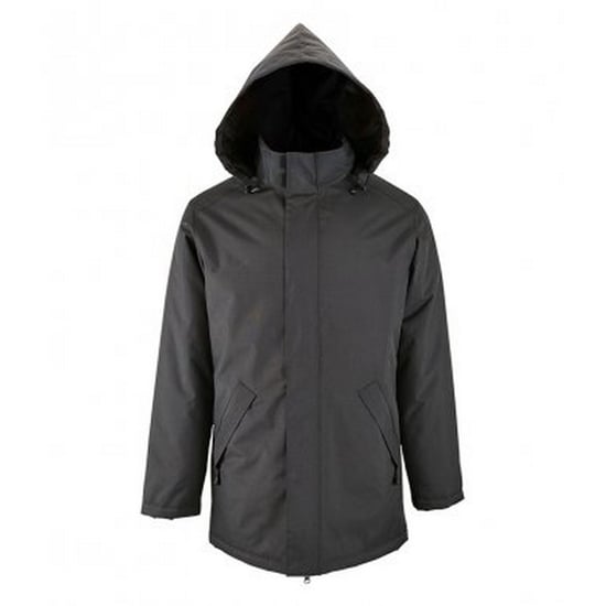 SOLS Unisex Adults Robyn Padded Jacket (Charcoal) - Image 1