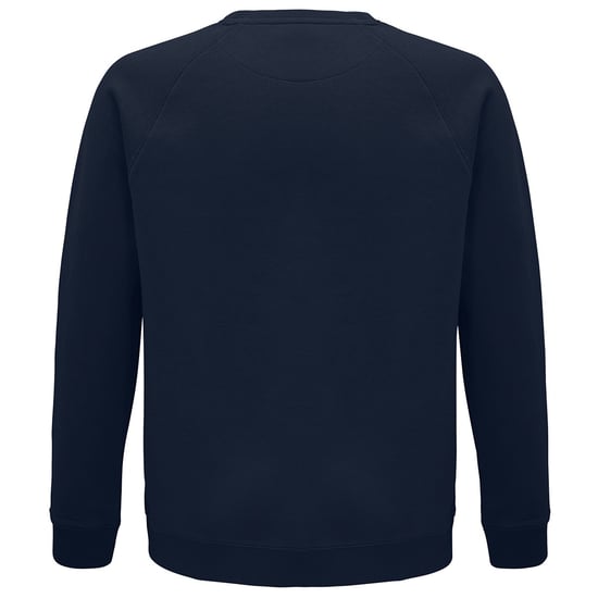 SOLS Unisex Adult Space Organic Raglan Sweatshirt (French Navy) - Image 2
