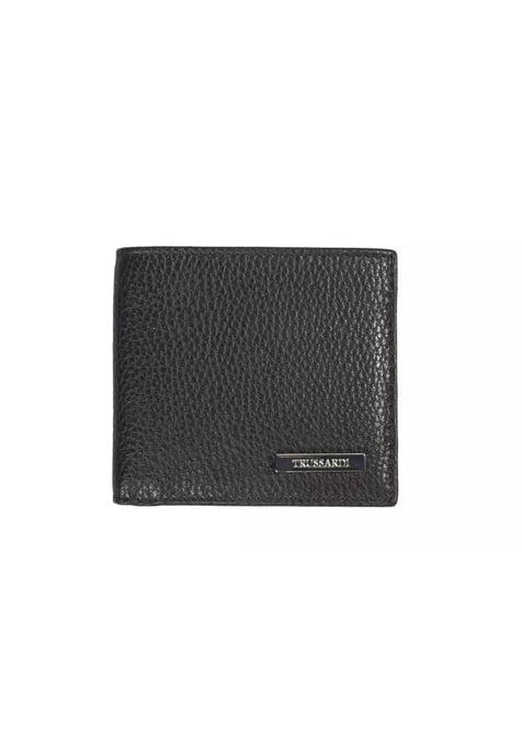 Cartera De Cuero En Relieve Con Compartimento Para Monedas Y Tarjetero - Image 1