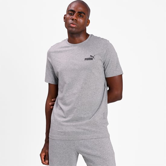 PUMA Mens Essentials Small Logo T-Shirt Tee - Image 4