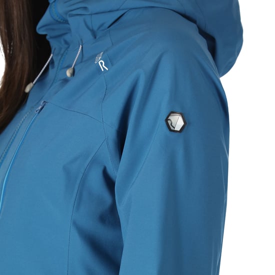 Regatta Womens/Ladies Britedale Waterproof Jacket (Vallarta Blue) - Image 4