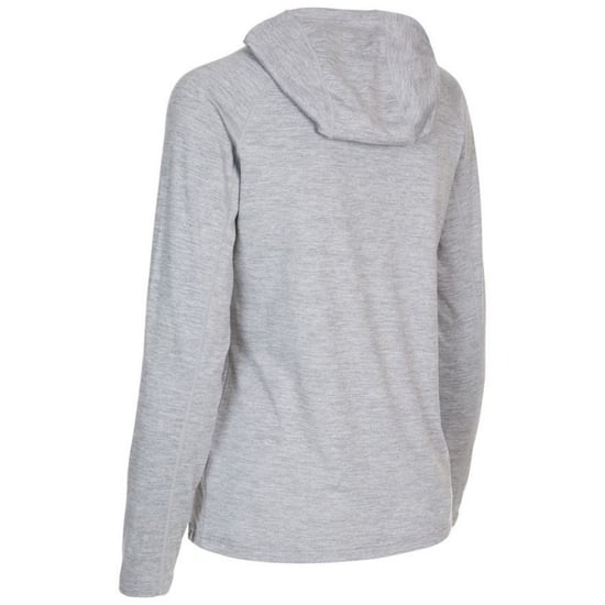 Trespass Womens/Ladies Hattie Active Hoodie (Platinum Grey Marl) - Image 2