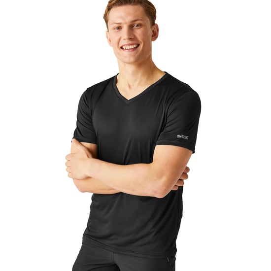 Regatta Mens Fingal V T-Shirt (Black)