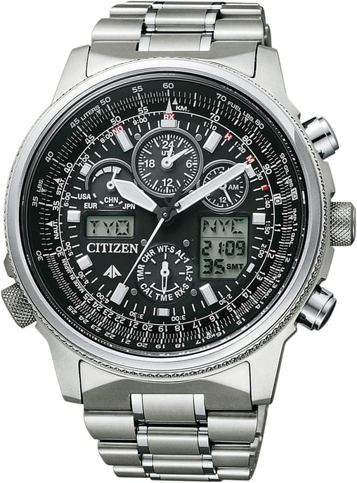 Citizen Promaster Skyhawk Men's Silver Watch JY8020-52E