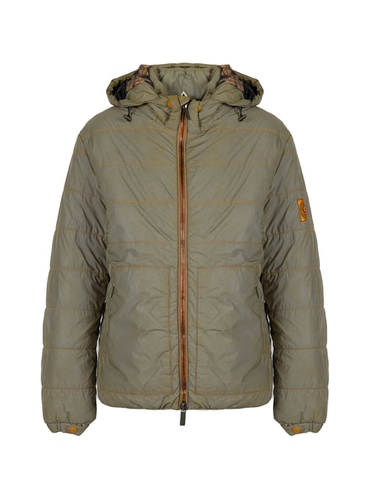 Guess Chaqueta del hombre amarillo, verde - Image 1