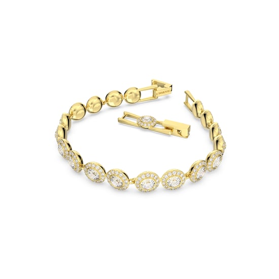 Swarovski 'Angelic' Women's Gold Plated Metal Bracelet - Gold 5505469 - Image 2