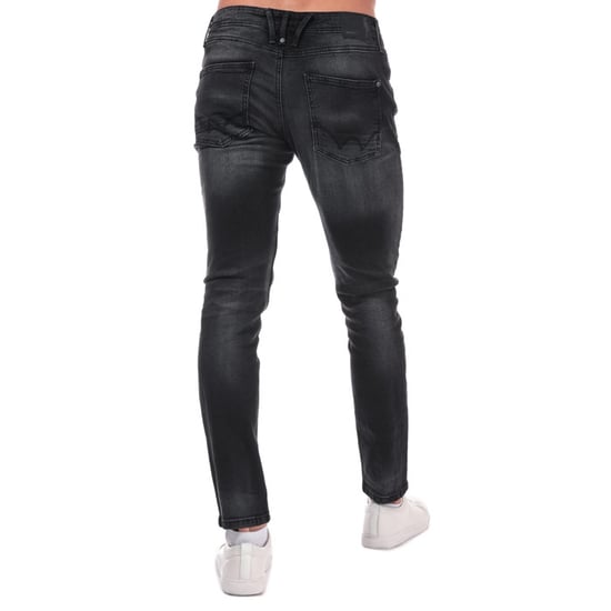 Men's Duck and Cover Maylead Slim Fit Jean in Black - Image 2