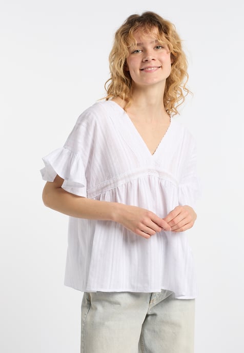 Dreimaster Tunika women white - Image 3