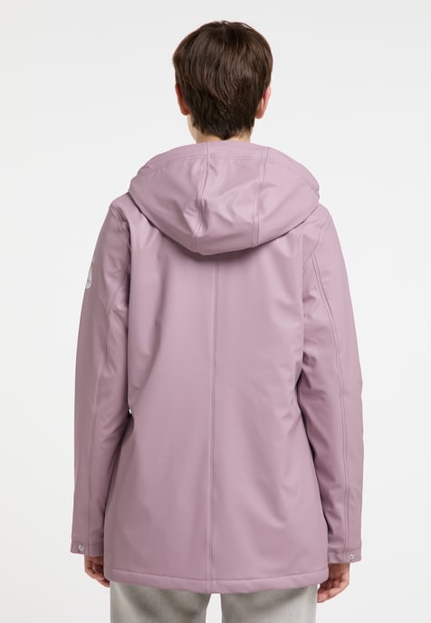 myMo rain jacket with woven fur lining keepsudry - Image 3