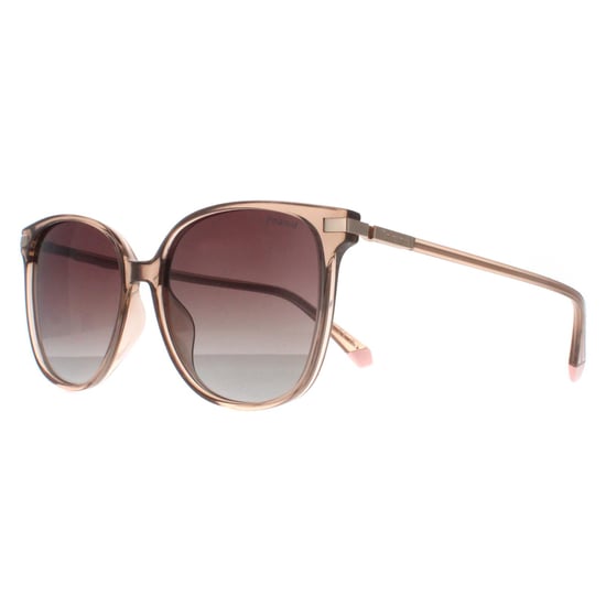 Polaroid Square Womens Gold Brown Gradient Polarized PLD 4170/G/S/X