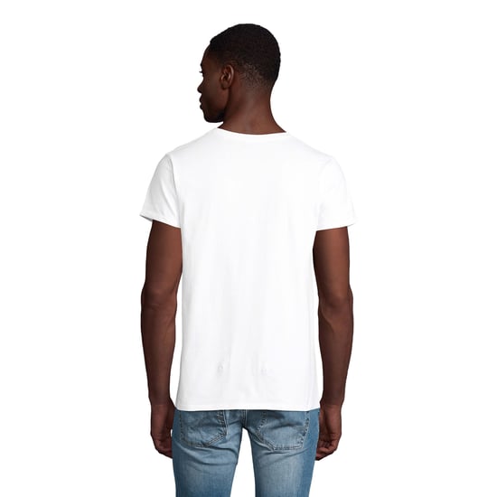 SOLS Mens Pioneer Organic Cotton T-Shirt (White) - Image 2
