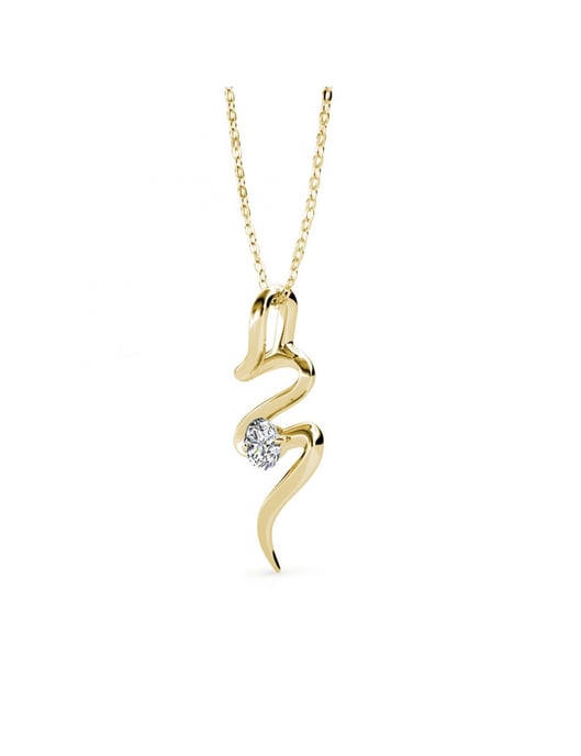 Colgantes Espiral - Oro y Cristal - Image 3