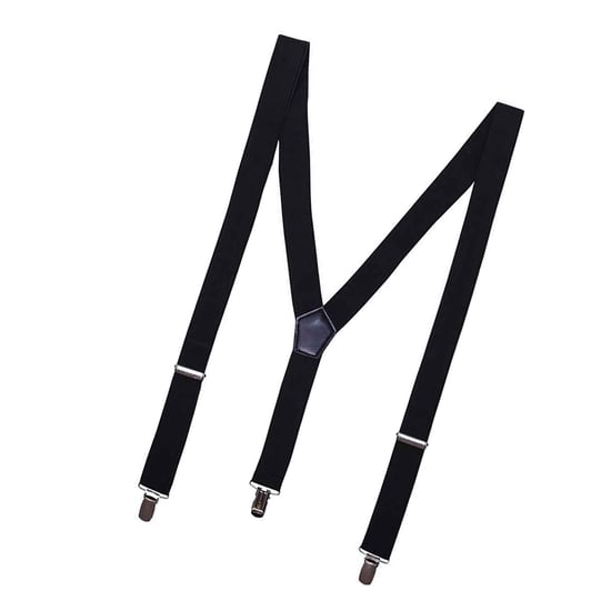 Premier Clip-On Trouser Braces (Black) - Image 2