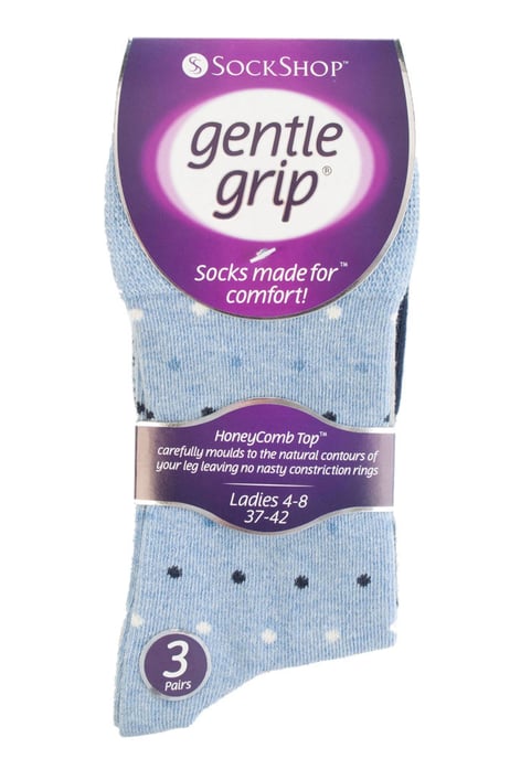 Gentle Grip - Calcetines no elásticos Gentle Grip 6 pares - LGG49 - Image 2