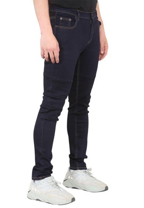MYT Vaqueros ajustados para hombre Denim elástico en índigo - Image 2