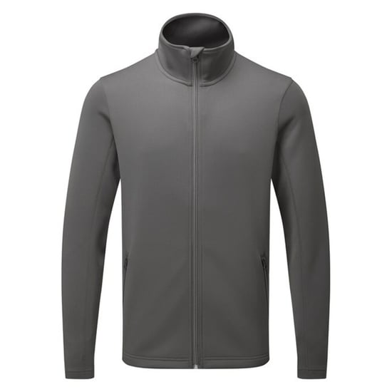 Premier Mens Sustainable Zipped Jacket (Dark Grey) - Image 1