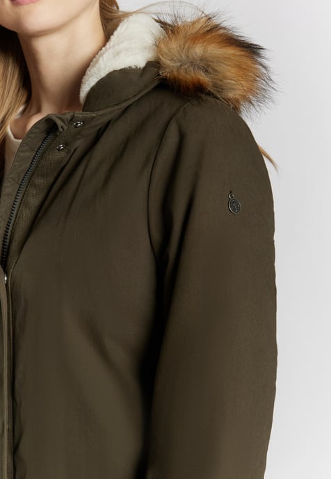 Dreimaster winter parka women dark olive - Image 5