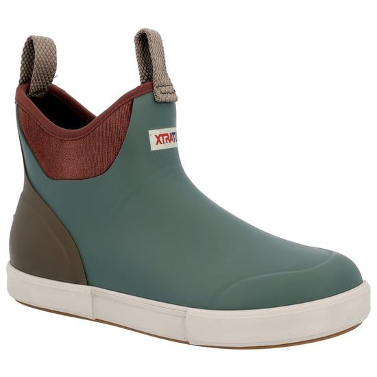 Xtratuf Ankle Deck Vintage Rubber Vintage Sage Wellington Boots - Image 1