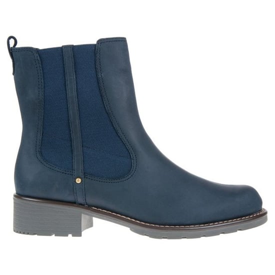Clarks Orinoco Club Womens Navy Blue Boots