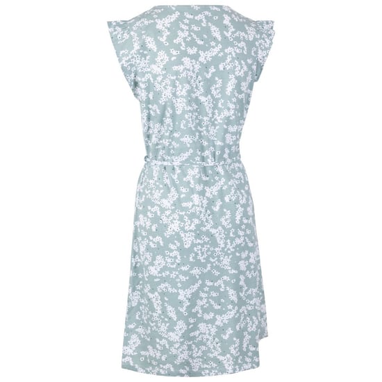Trespass Womens/Ladies Holly Ditsy Print Short-Sleeved Dress (Dusty Teal)